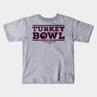 Thanksgiving Turkey Bowl Kids T-Shirt